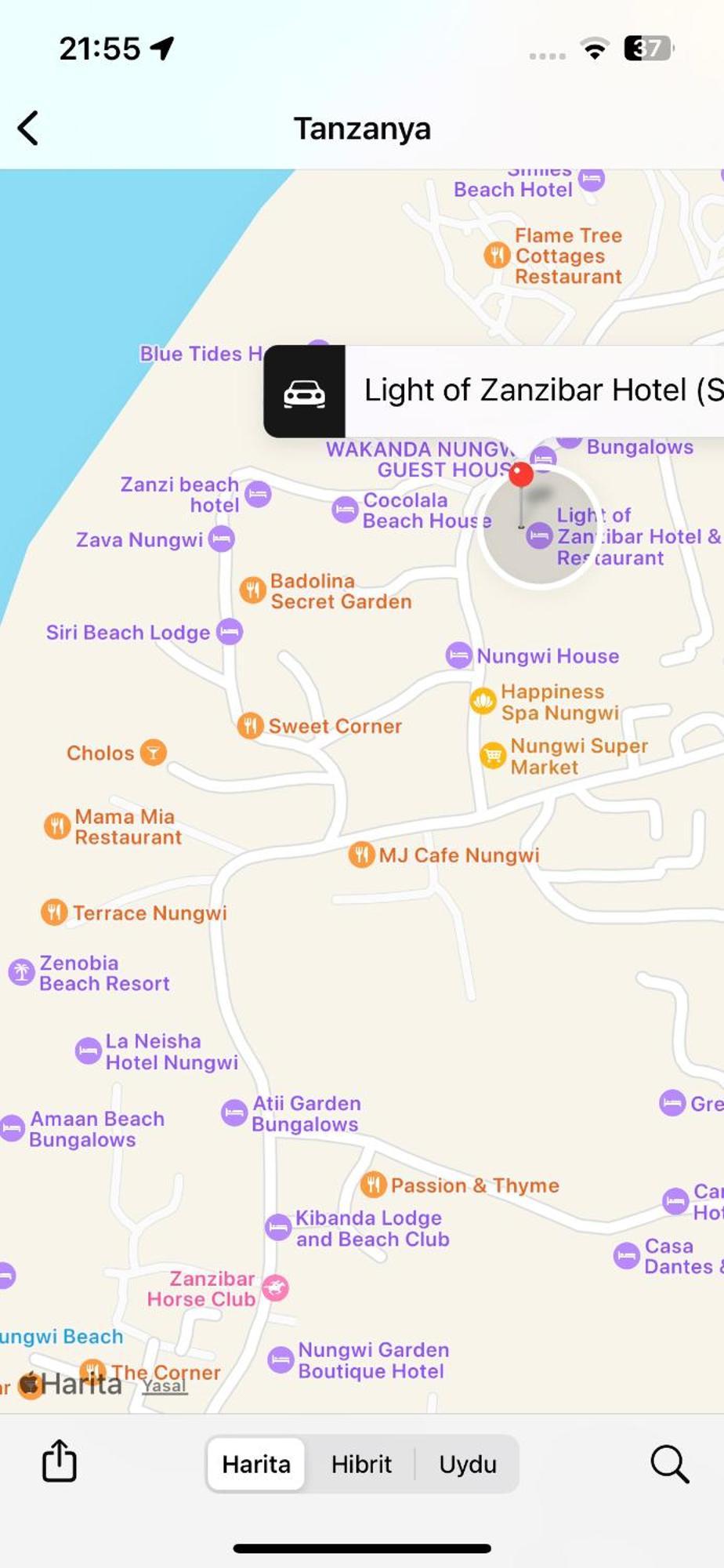 Light Of Zanzibar Hotel Nungwi Exterior photo